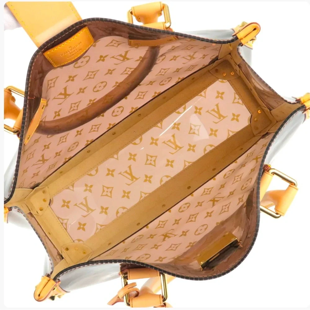 Authentic Louis Vuitton Monogram Vinyl Neo Cabas Ambre MM Tote Bag. Brand New. - Picture 4 of 11